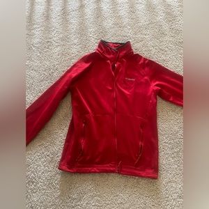 Columbia Light air wicking jacket in red